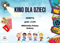 Plakat dotyczący kina dla dzieci
